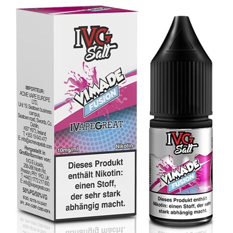 IVG IVG Salt - Vimade Fusion - E-Liquid - Nikotin 10 mg/ml