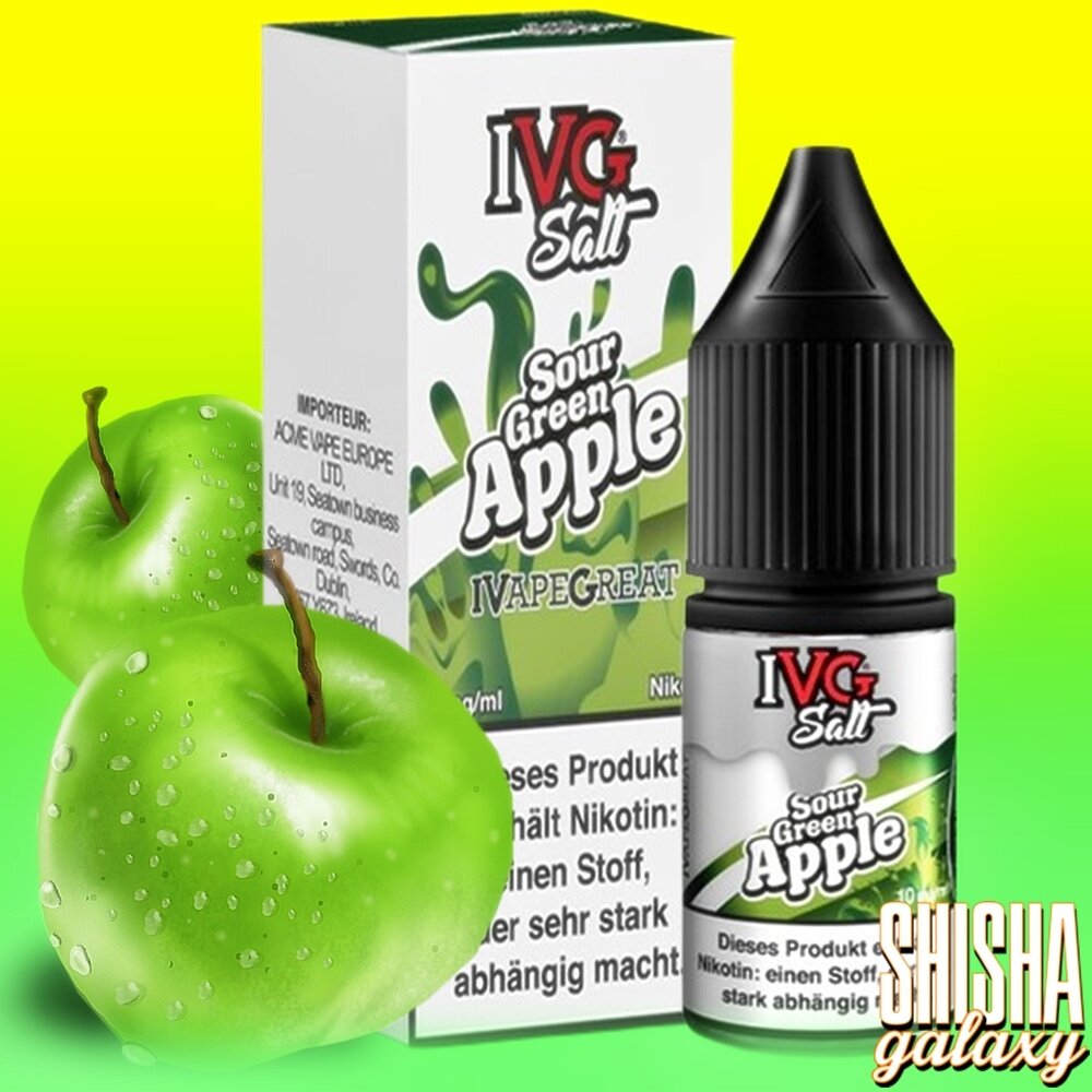 IVG IVG Salt - Sour Green Apple - E-Liquid - Nikotin 20 mg/ml