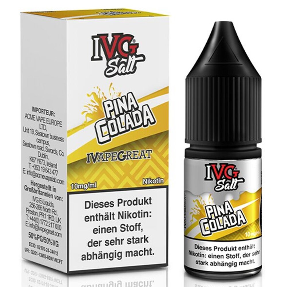 IVG IVG Salt - Pina Colada - E-Liquid - Nikotin 20 mg/ml