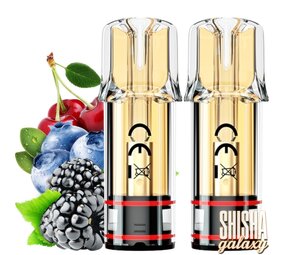 Crystal Plus Blueberry Cherry Blackberry - Liquid Pod - Nikotin 20 mg (2er Pack) Crystal Plus Blueberry Cherry Blackberry - Liquid Pod - Nikotin 20 mg (2er Pack)