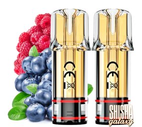 Crystal Plus Blueberry Sour Raspberry - Liquid Pod - Nikotin 20 mg (2er Pack) Crystal Plus Blueberry Sour Raspberry - Liquid Pod - Nikotin 20 mg (2er Pack)
