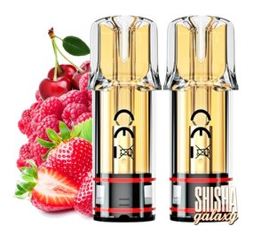 Crystal Plus Cherry Strawberry Raspberry - Liquid Pod - Nikotin 20 mg (2er Pack) Crystal Plus Cherry Strawberry Raspberry - Liquid Pod - Nikotin 20 mg (2er Pack)