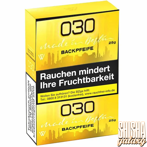 030 Backpfeife (25g) - Shisha Tabak