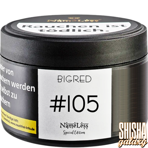 NameLess NameLess Tabak - Big Red #105 (25g) - Shisha Tabak