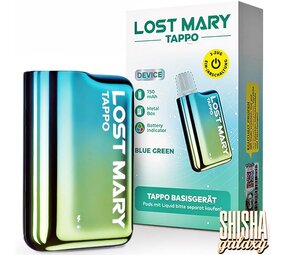 Lost Mary Tappo Tappo - Pod Kit - Akku 750 mAh - Blue Green Lost Mary Tappo Tappo - Pod Kit - Akku 750 mAh - Blue Green