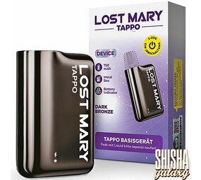 Lost Mary Tappo Tappo - Pod Kit - Akku 750 mAh - Dark Bronze Lost Mary Tappo Tappo - Pod Kit - Akku 750 mAh - Dark Bronze