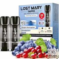 Tappo - Cranberry Grape - Liquid Pod - Nikotin 20 mg - 2er Pack