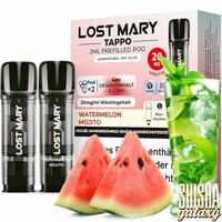 Tappo - Watermelon Mojito - Liquid Pod - Nikotin 20 mg - 2er Pack