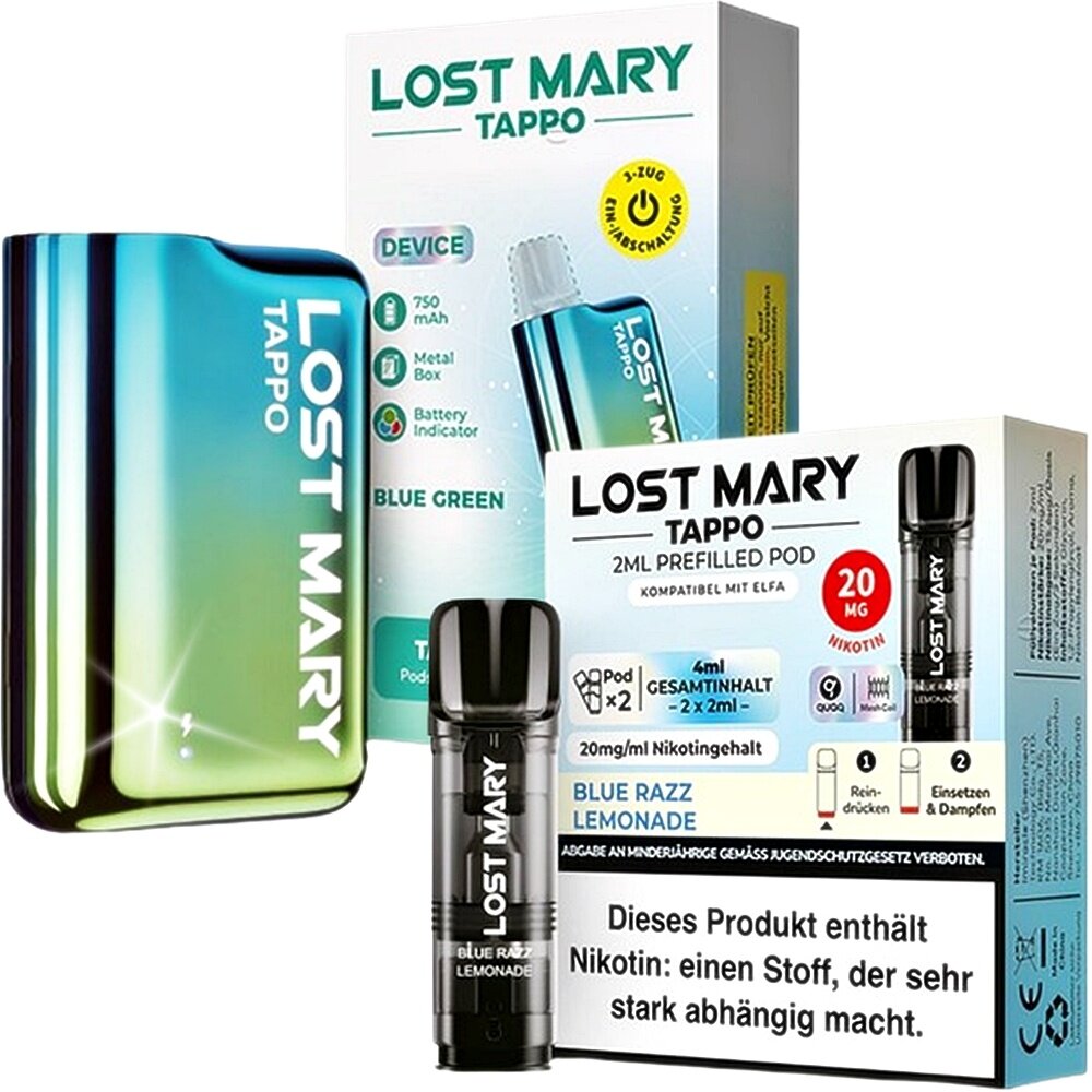 Lost Mary Tappo Lost Mary Tappo - Cranberry Grape - Liquid Pod - 2 ml - Nikotin 20 mg - 10er Pack (5x2er Pack) Lost Mary Tappo Lost Mary Tappo - Cranberry Grape - Liquid Pod - 2 ml - Nikotin 20 mg - 10er Pack (5x2er Pack)