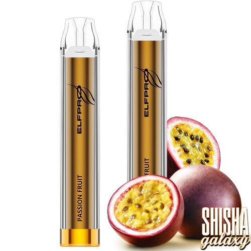 Elfpro Elfpro - Passion Fruit - 10er Packung / Display (Sparset) - Einweg E-Shisha - 700 Züge / Nikotin 20 mg