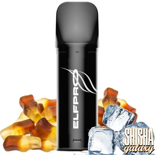 Elfpro Elfpro - Cola Ice - Prefilled Liquid Pod - 2 ml - Nikotin 20 mg - 10er Pack + Display