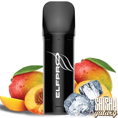 Elfpro Elfpro - Peach Ice - Prefilled Liquid Pod - 2 ml - Nikotin 20 mg - 10er Pack + Display