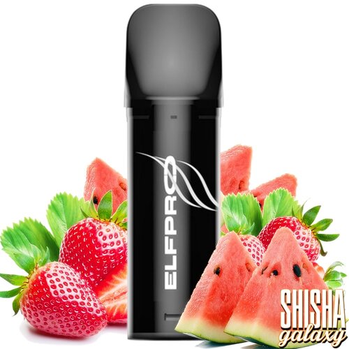 Elfpro Elfpro - Strawberry Watermelon Bubble Gum  - Prefilled Liquid Pod - 2 ml - Nikotin 20 mg - 10er Pack + Display