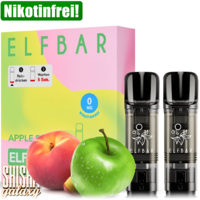 ELFA - Apple Peach - Liquid Pod - Nikotinfrei - 2er Pack