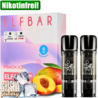 Elfbar Elfbar - ELFA - Peach Ice - Liquid Pod - 2 ml - Nikotinfrei - 2er Pack (4ml) Elfbar Elfbar - ELFA - Peach Ice - Liquid Pod - 2 ml - Nikotinfrei - 2er Pack (4ml)