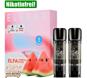 Elfbar ELFA - Watermelon - Liquid Pod - Nikotinfrei - 2er Pack Elfbar ELFA - Watermelon - Liquid Pod - Nikotinfrei - 2er Pack