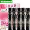 Elfbar Elfbar - ELFA - Cherry - Liquid Pod - 2 ml - Nikotinfrei - 10er Pack (5x2er Pack) Elfbar Elfbar - ELFA - Cherry - Liquid Pod - 2 ml - Nikotinfrei - 10er Pack (5x2er Pack)