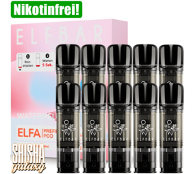 Elfbar ELFA - Watermelon - Liquid Pod - Nikotinfrei - 10er Pack (5x2er Pack) Elfbar ELFA - Watermelon - Liquid Pod - Nikotinfrei - 10er Pack (5x2er Pack)