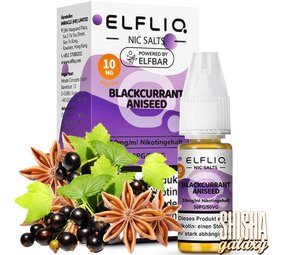 Elfliq Blackcurrant Aniseed - E-Liquid - Nikotin 10 mg/ml Elfliq Blackcurrant Aniseed - E-Liquid - Nikotin 10 mg/ml