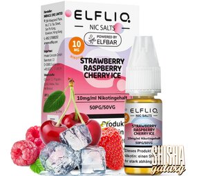 Elfliq Strawberry Raspberry Cherry Ice - E-Liquid - Nikotin 10 mg/ml Elfliq Strawberry Raspberry Cherry Ice - E-Liquid - Nikotin 10 mg/ml