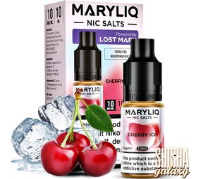 Maryliq Cherry Ice -E- Liquid - Nikotin 10 mg/ml Maryliq Cherry Ice -E- Liquid - Nikotin 10 mg/ml