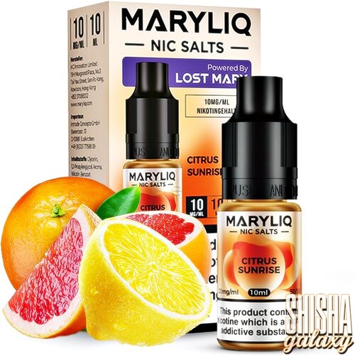 Maryliq Citrus Sunrise - Liquid - Nikotin 10 mg/ml