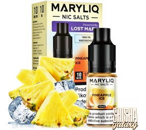 Maryliq Pineapple Ice - E-Liquid - Nikotin 10 mg/ml Maryliq Pineapple Ice - E-Liquid - Nikotin 10 mg/ml