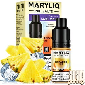 Maryliq Pineapple Ice - E-Liquid - Nikotin 10 mg/ml Maryliq Pineapple Ice - E-Liquid - Nikotin 10 mg/ml