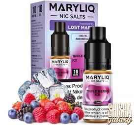 Maryliq Triple Berry Ice - E-Liquid - Nikotin 10 mg/ml Maryliq Triple Berry Ice - E-Liquid - Nikotin 10 mg/ml