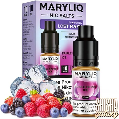 Maryliq Maryliq - Triple Berry Ice - E-Liquid - Nikotin 10 mg/ml Maryliq Maryliq - Triple Berry Ice - E-Liquid - Nikotin 10 mg/ml