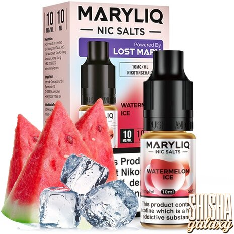 Maryliq Maryliq - Watermelon Ice - E-Liquid - Nikotin 10 mg/ml Maryliq Maryliq - Watermelon Ice - E-Liquid - Nikotin 10 mg/ml