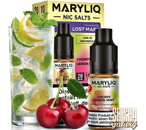 Maryliq Cherry Lemon Mint - E-Liquid - Nikotin 20 mg/ml Maryliq Cherry Lemon Mint - E-Liquid - Nikotin 20 mg/ml