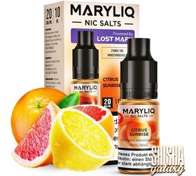Maryliq Citrus Sunrise - E-Liquid - Nikotin 20 mg/ml Maryliq Citrus Sunrise - E-Liquid - Nikotin 20 mg/ml