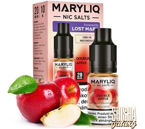 Maryliq Double Apple - E-Liquid - Nikotin 20 mg/ml Maryliq Double Apple - E-Liquid - Nikotin 20 mg/ml