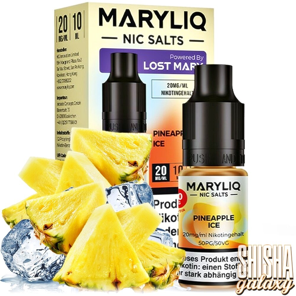 Maryliq Maryliq - Pineapple Ice - E-Liquid - Nikotin 20 mg/ml