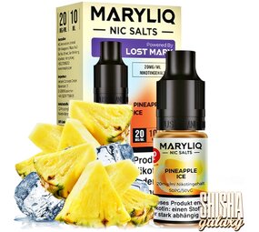 Maryliq Pineapple Ice - E-Liquid - Nikotin 20 mg/ml Maryliq Pineapple Ice - E-Liquid - Nikotin 20 mg/ml