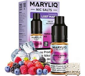 Maryliq Triple Berry Ice - E-Liquid - Nikotin 20 mg/ml