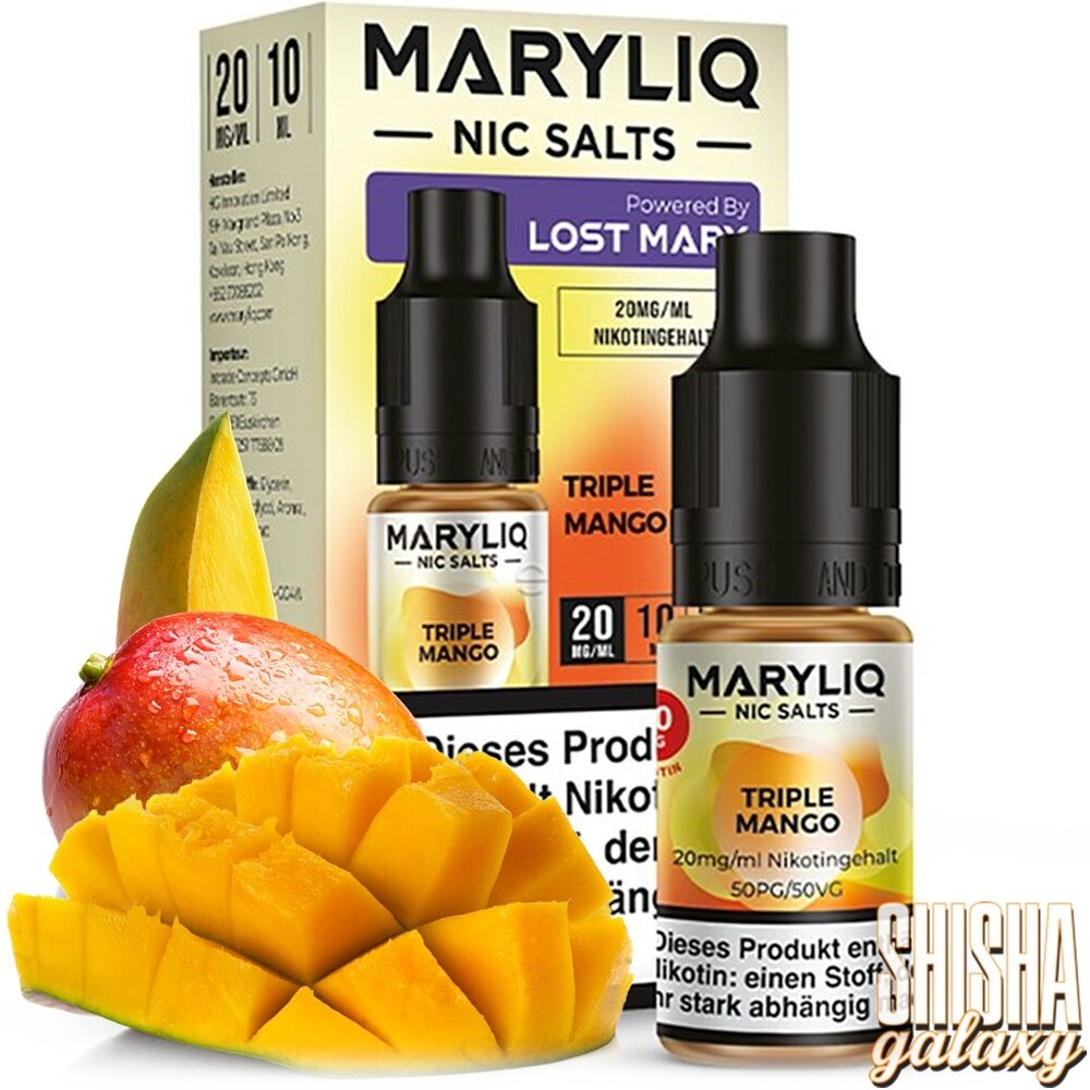 Maryliq Maryliq - Triple Mango - E-Liquid - Nikotin 20 mg/ml