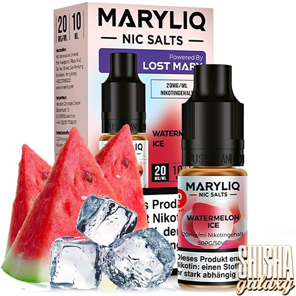 Maryliq Maryliq - Watermelon Ice - E-Liquid - Nikotin 20 mg/ml
