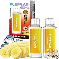 Flerbar Pod - Banana Ice - Liquid Pod - Nikotin 20 mg - 2er Pack