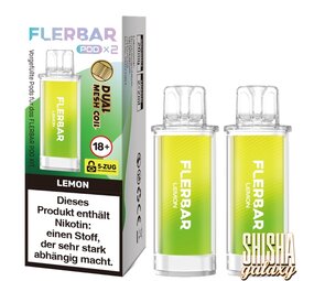 Flerbar Flerbar Pod - Lemon - Liquid Pod - Nikotin 20 mg - 2er Pack Flerbar Flerbar Pod - Lemon - Liquid Pod - Nikotin 20 mg - 2er Pack