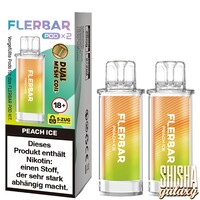 Flerbar Pod - Peach Ice - Liquid Pod - Nikotin 20 mg - 2er Pack