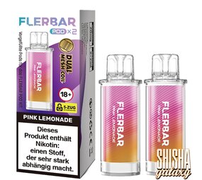 Flerbar Flerbar Pod - Pink Lemonade - Liquid Pod - Nikotin 20 mg - 2er Pack Flerbar Flerbar Pod - Pink Lemonade - Liquid Pod - Nikotin 20 mg - 2er Pack