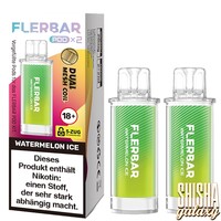Flerbar Pod - Watermelon Ice - Liquid Pod - Nikotin 20 mg - 2er Pack
