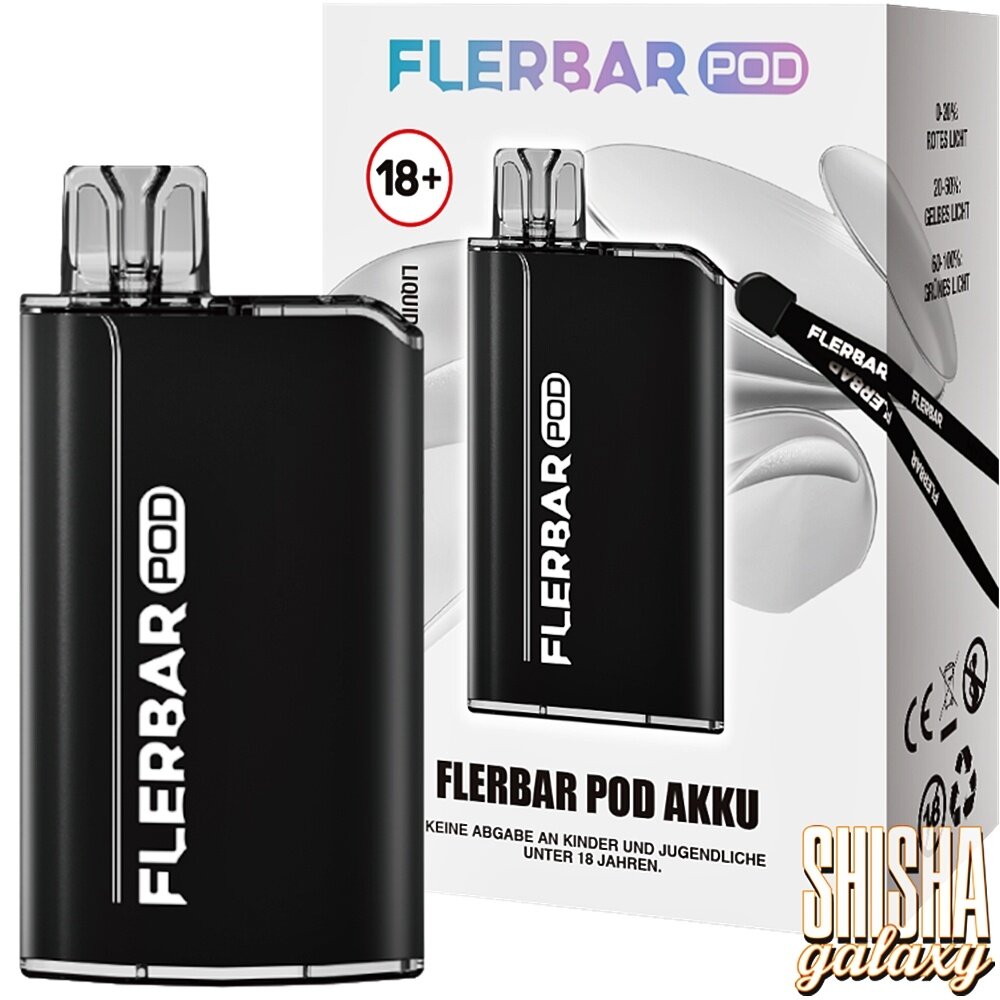 Flerbar Flerbar - Pod Kit - Akku 500 mAh - Black - E-Zigarette
