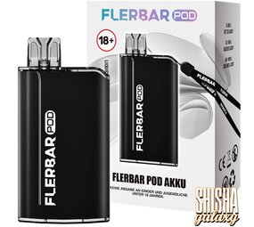 Flerbar Pod Kit - Akku 500 mAh - Black Flerbar Pod Kit - Akku 500 mAh - Black