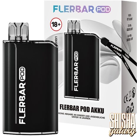 Flerbar Flerbar - Pod Kit - Akku 500 mAh - Black - E-Zigarette