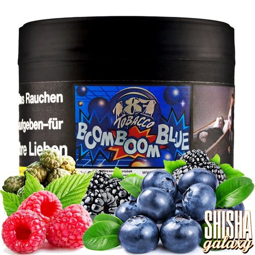 187 Strassenbande Boom Boom Blue (200g) - Shisha Tabak