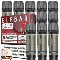 ELFA - Blackberry Ice - Liquid Pod - Nikotin 20 mg - 10er Pack