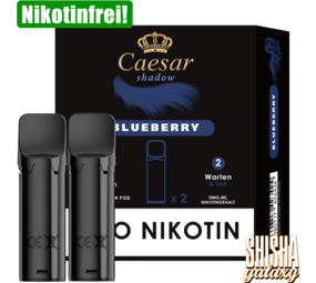 Caesar Blueberry - Liquid Pod - Nikotinfrei - 2er Pack Caesar Blueberry - Liquid Pod - Nikotinfrei - 2er Pack